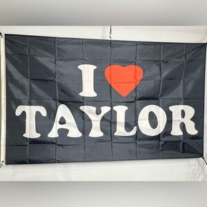 I Love Taylor Flag 5x3Ft.